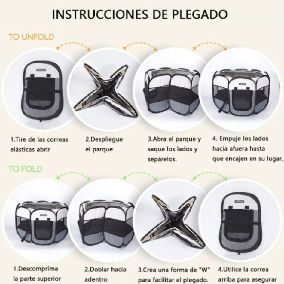 Jaula Corral Plegable