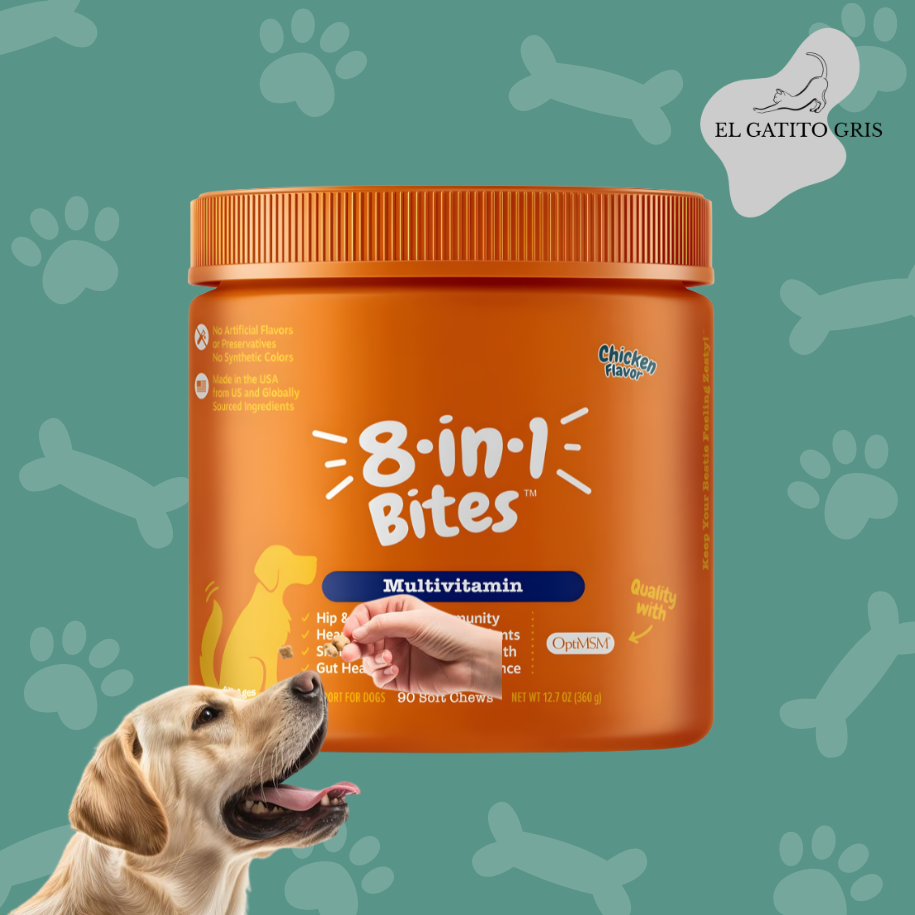 Multivitaminico 8 en 1 Para Perro