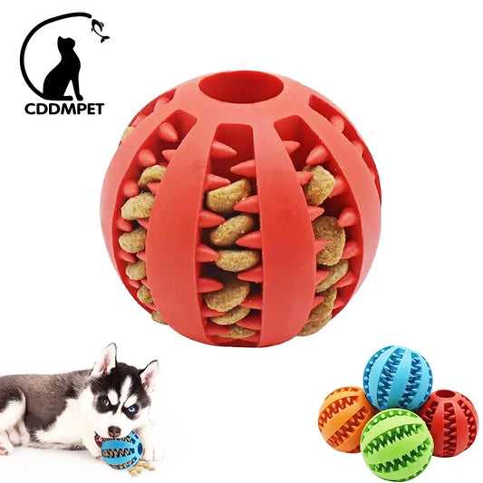 Pelota para perros pequeños de limpieza dental