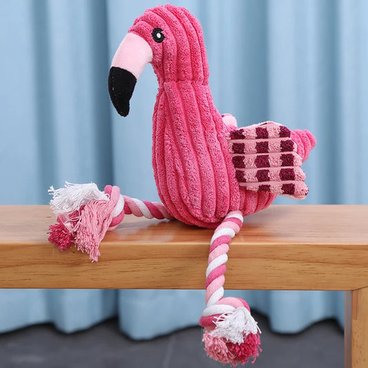 Peluche de Flamingo para Perros