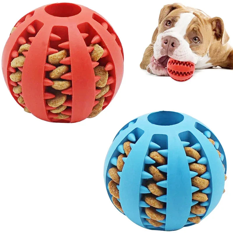 Pelota para perros pequeños de limpieza dental