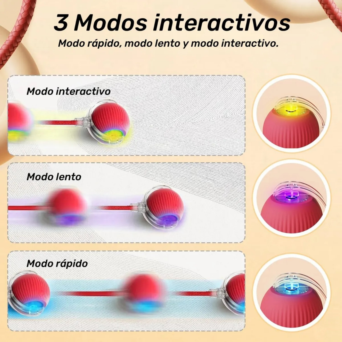 Pelota Interactiva Recargable